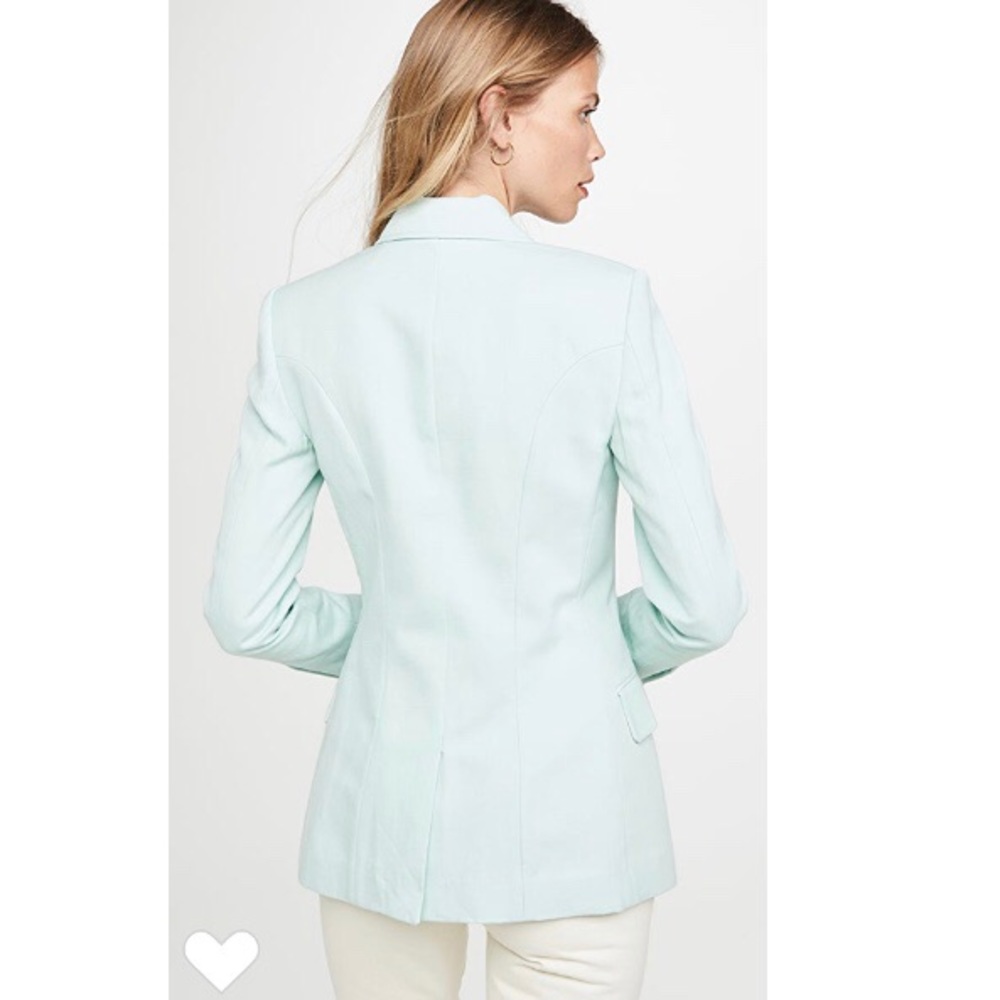 ALC Sedgwick Button Mint Blazer Jacket - Picture 2 of 13